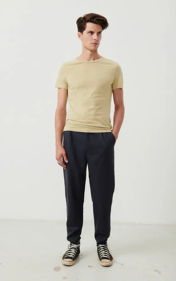 American Vintage Short Sleeve TShirts Men TShirt Gamipy Oat