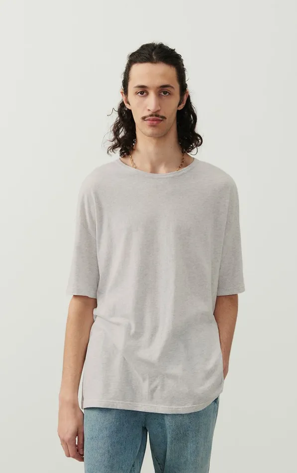 American Vintage Short Sleeve TShirts Men TShirt Gamipy Polar Melange