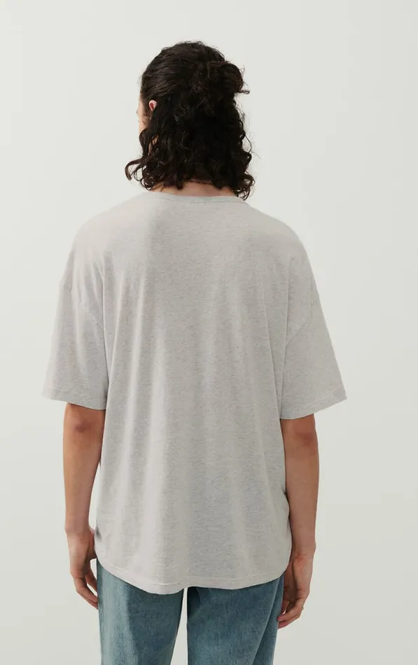 American Vintage Short Sleeve TShirts Men TShirt Gamipy Polar Melange