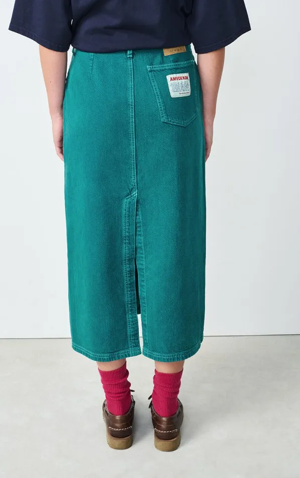 American Vintage Skirts Women Skirt Nyolow Overdyed Emerald