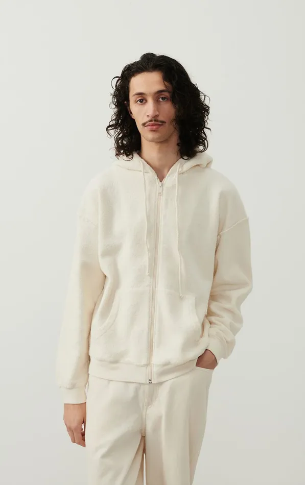 American Vintage Sweatshirts Men Sweatshirt Bobypark Ecru