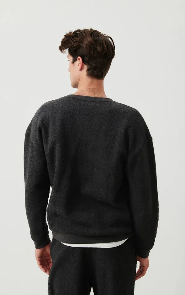 American Vintage Sweatshirts Men Sweatshirt Bobypark Melange Charcoal American Vintage Sweatshirts Men Sweatshirt Bobypark Melange Charcoal