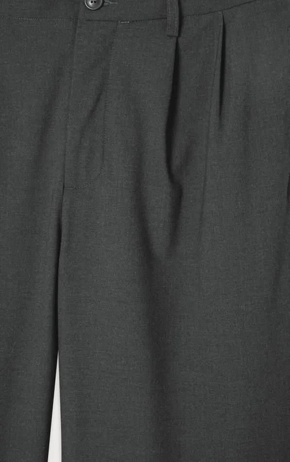 American Vintage Trousers Men Trousers Kabird Melange Charcoal