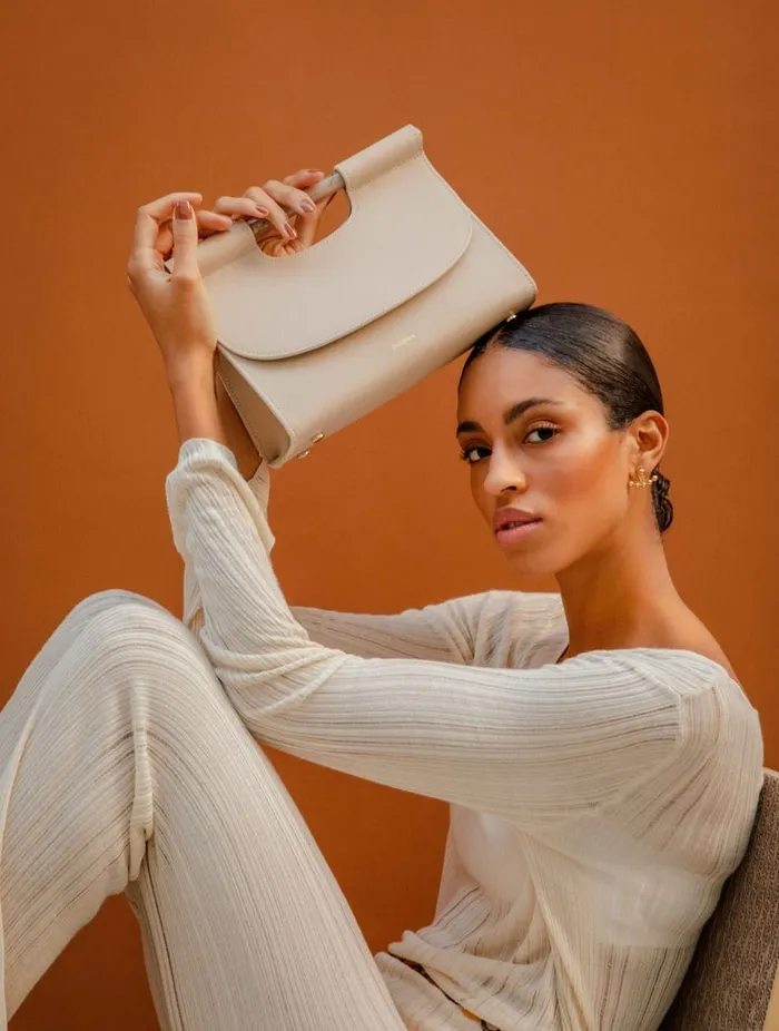 Ancne Beige Women Bobbies Bags