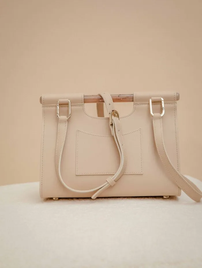 Ancne Beige Women Bobbies Bags