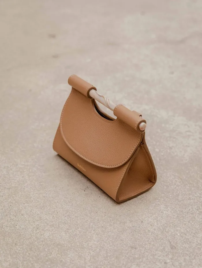 Ancne Micro Taupe Women Bobbies Bags