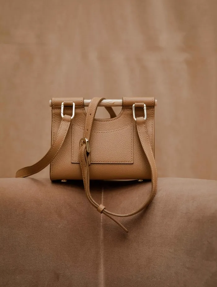 Ancne Micro Taupe Women Bobbies Bags