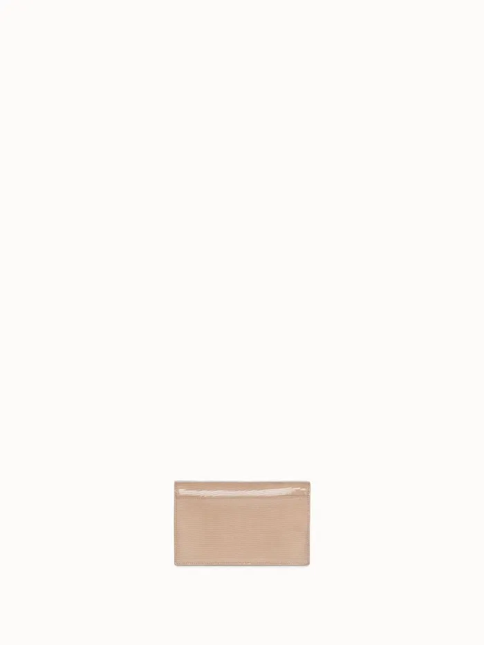 Anouk Envelope Bag With Shiny Lizard Finish Cashmere Women Akris Mini Bags