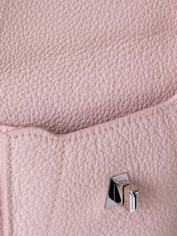 Anouk Phone Pouch In Cervocalf Leather Pale Rose Women Akris Mini Bags