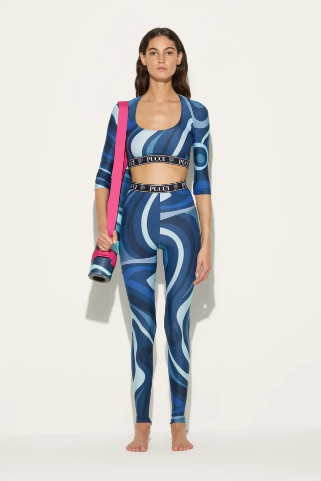 Athleisure Women PUCCI MarmoPrint Yoga Mat