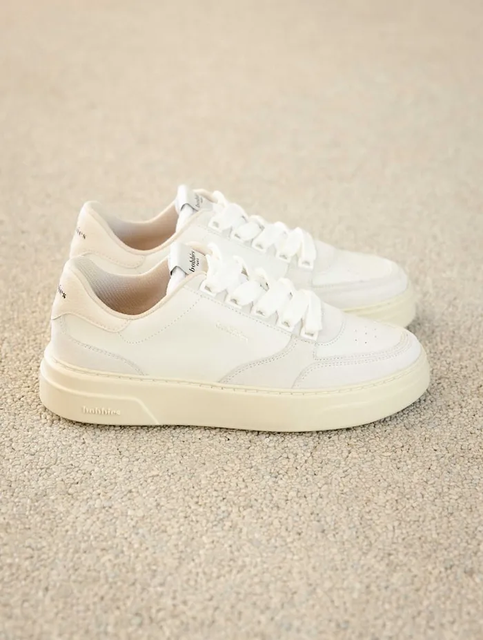 Avalon Off White and Foam Women Bobbies Sneakers
