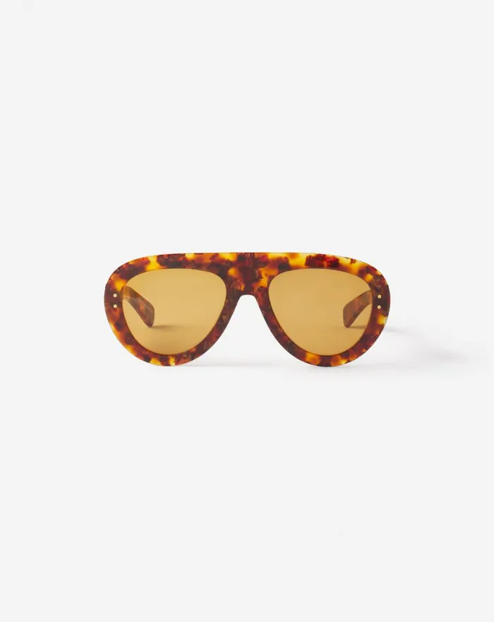 Aviator Sunglasses Amberturtoise Women Lanvin Sunglasses