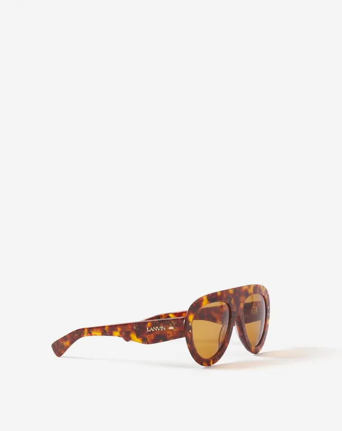 Aviator Sunglasses Amberturtoise Women Lanvin Sunglasses