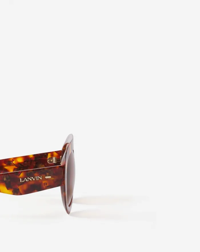 Aviator Sunglasses Amberturtoise Women Lanvin Sunglasses