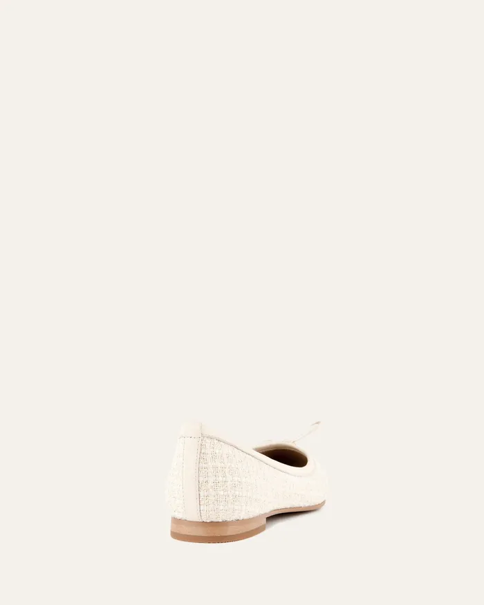 BALLET Women Hermione dress flats off white woven jomercer BALLET Women Hermione dress flats off white woven jomercer