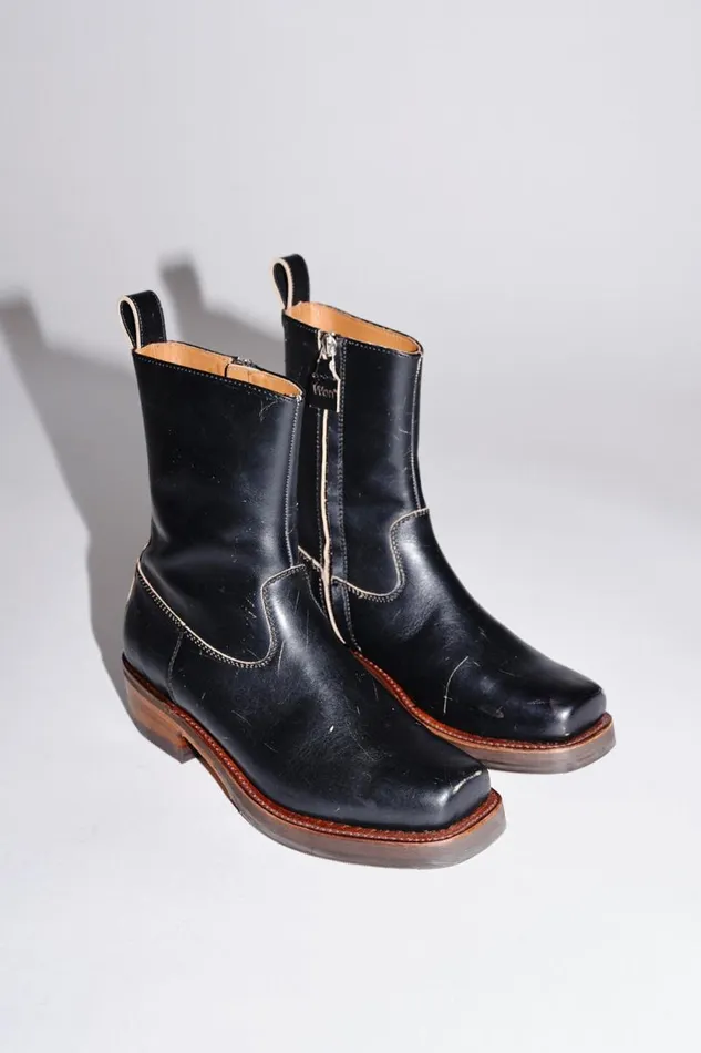 Barcelona Black Brown 8211 Black Brown WomenMen Won Hundred Boots