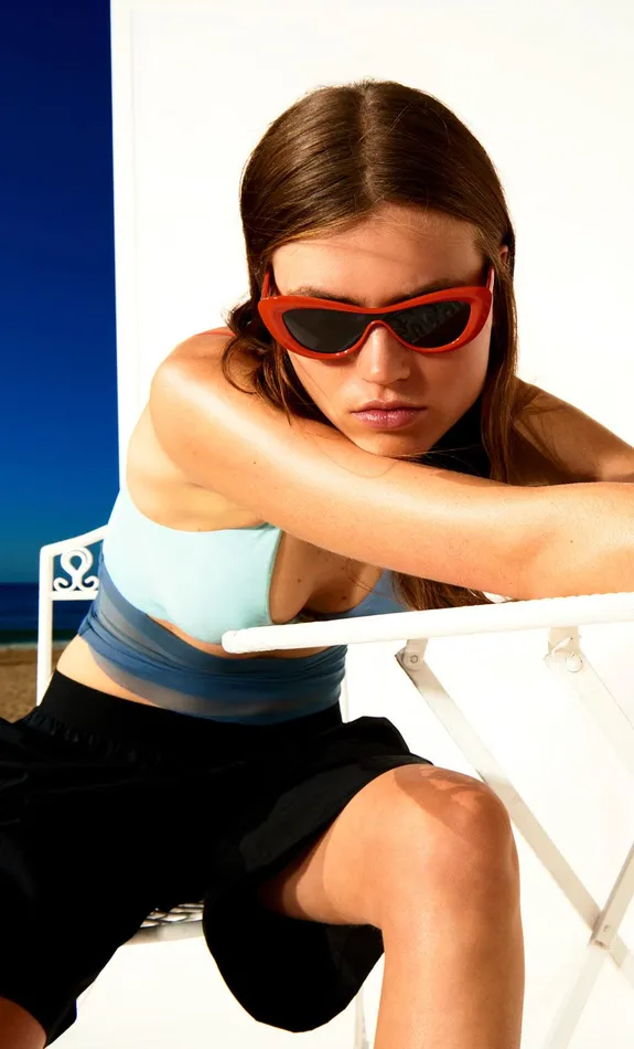 Bec Bridge Accessories BEACH SEEKER SUNGLASSES Fiesta Orange 8211 Women