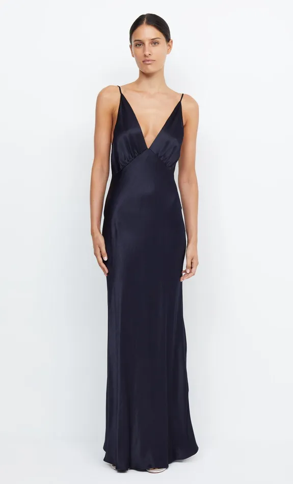 Bec Bridge Bridesmaids Dresses MOON DANCE V MAXI DRESS Ink 8211 Women