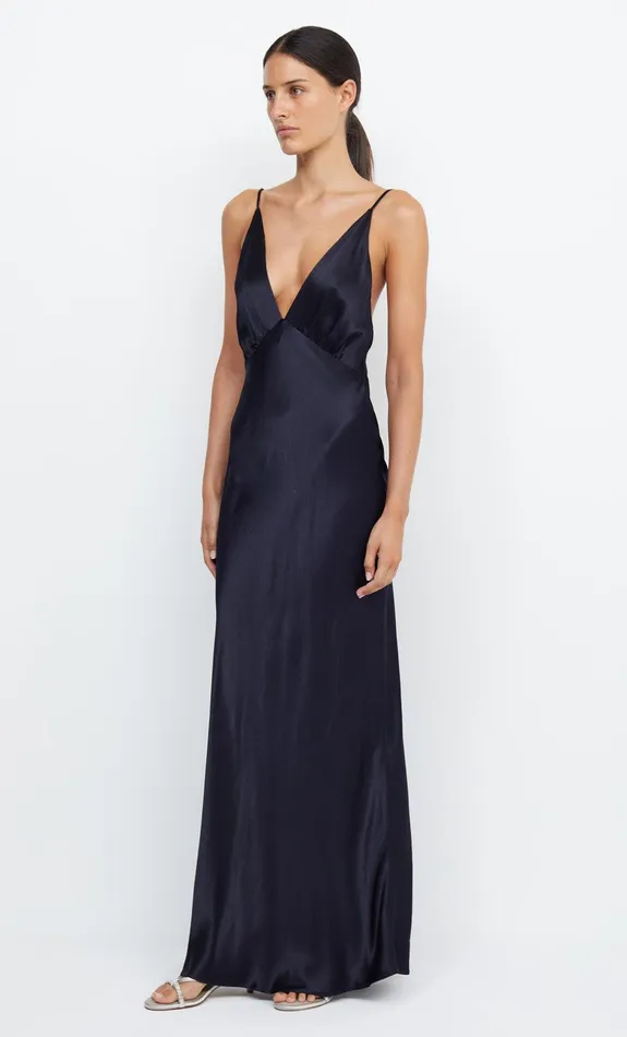 Bec Bridge Bridesmaids Dresses MOON DANCE V MAXI DRESS Ink 8211 Women