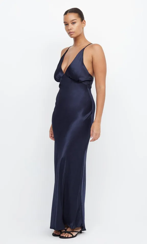 Bec Bridge Bridesmaids Dresses MOON DANCE V MAXI DRESS Ink 8211 Women