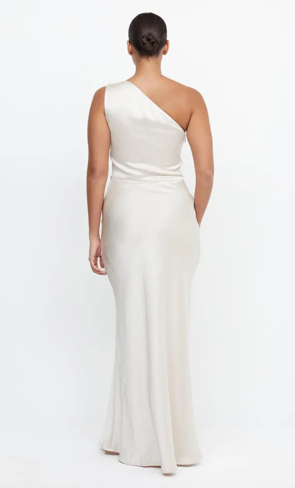 Bec Bridge Bridesmaids Dresses THE DREAMER ASYM DRESS Sand 8211 Women