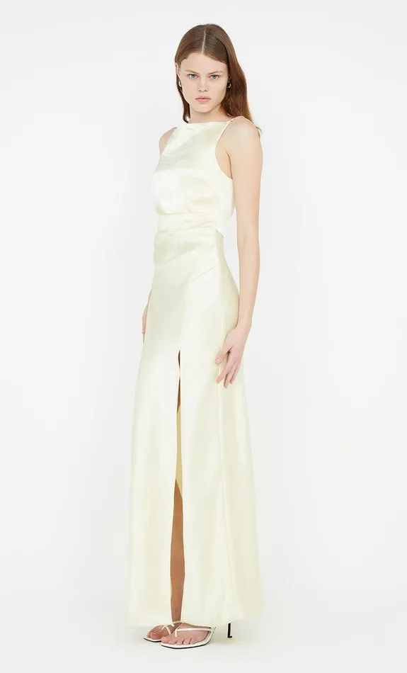 Bec Bridge Bridesmaids Dresses THE DREAMER MAXI DRESS Ice Yellow 8211 Women
