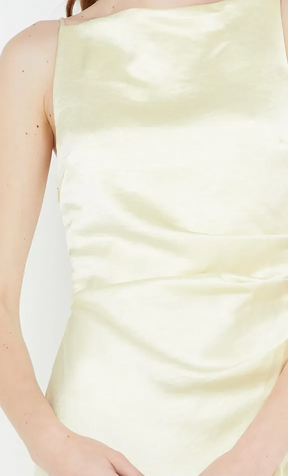 Bec Bridge Bridesmaids Dresses THE DREAMER MAXI DRESS Ice Yellow 8211 Women