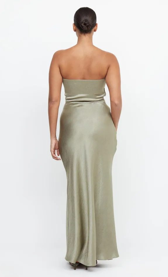 Bec Bridge Bridesmaids Dresses THE DREAMER STRAPLESS DRESS Sage 8211 Women