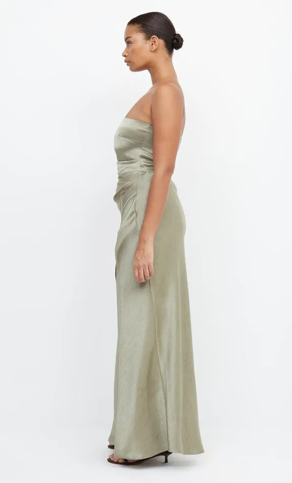 Bec Bridge Bridesmaids Dresses THE DREAMER STRAPLESS DRESS Sage 8211 Women