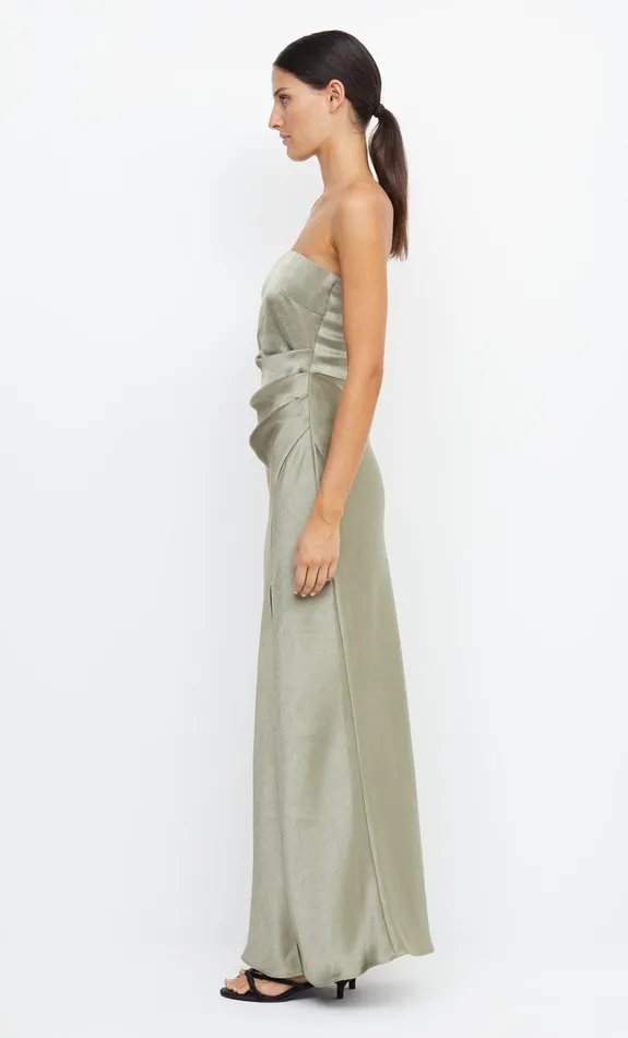 Bec Bridge Bridesmaids Dresses THE DREAMER STRAPLESS DRESS Sage 8211 Women