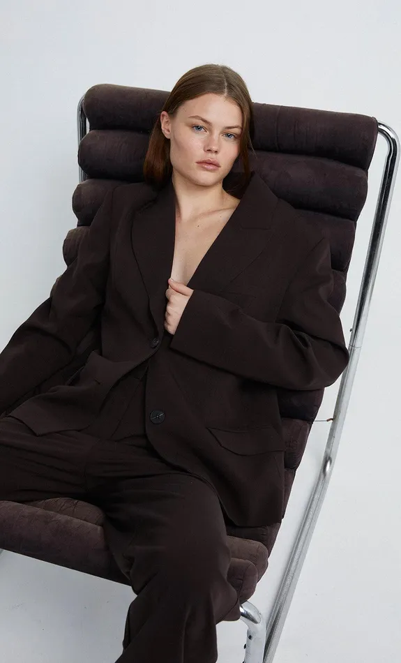 Bec Bridge Coats Jackets MANA BLAZER Dark Choc 8211 Women