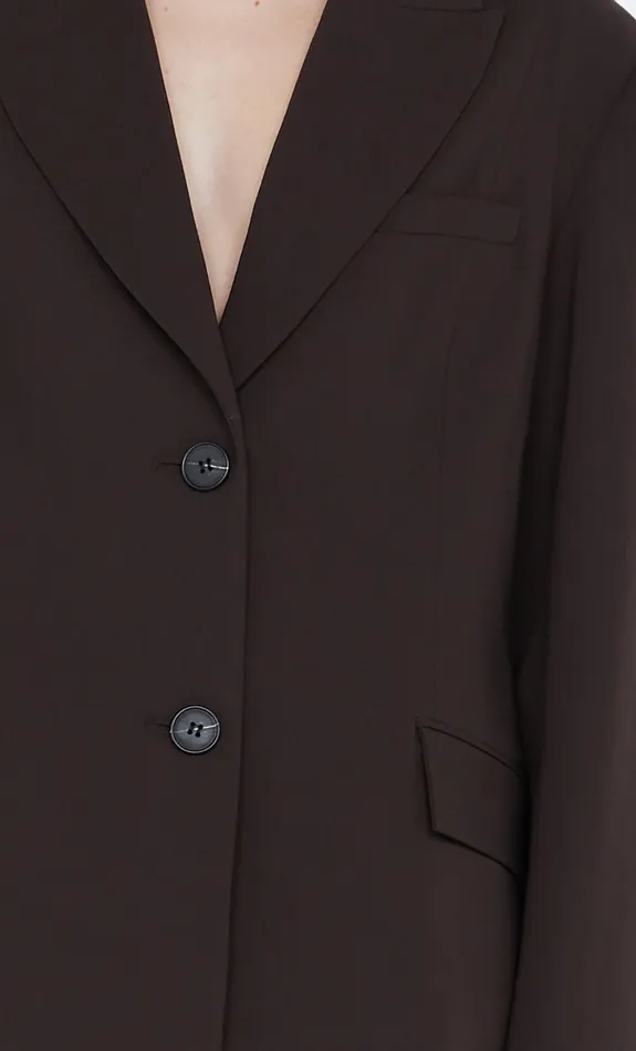 Bec Bridge Coats Jackets MANA BLAZER Dark Choc 8211 Women