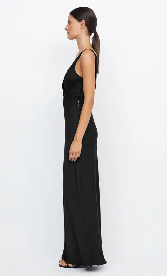 Bec Bridge Dresses ADORE V MAXI DRESS Black 8211 Women