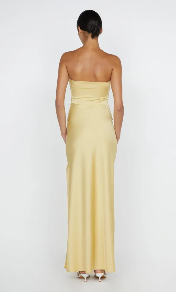 Bec Bridge Dresses ETERNITY STRAPLESS MAXI DRESS Citrus 8211 Women