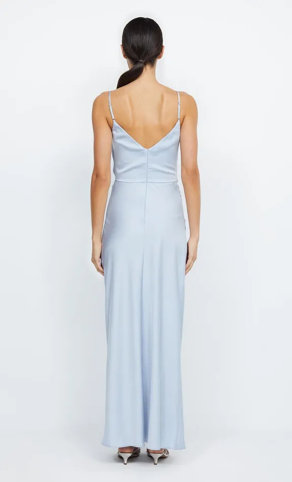 Bec Bridge Dresses ETERNITY V MAXI DRESS Dusty Blue 8211 Women