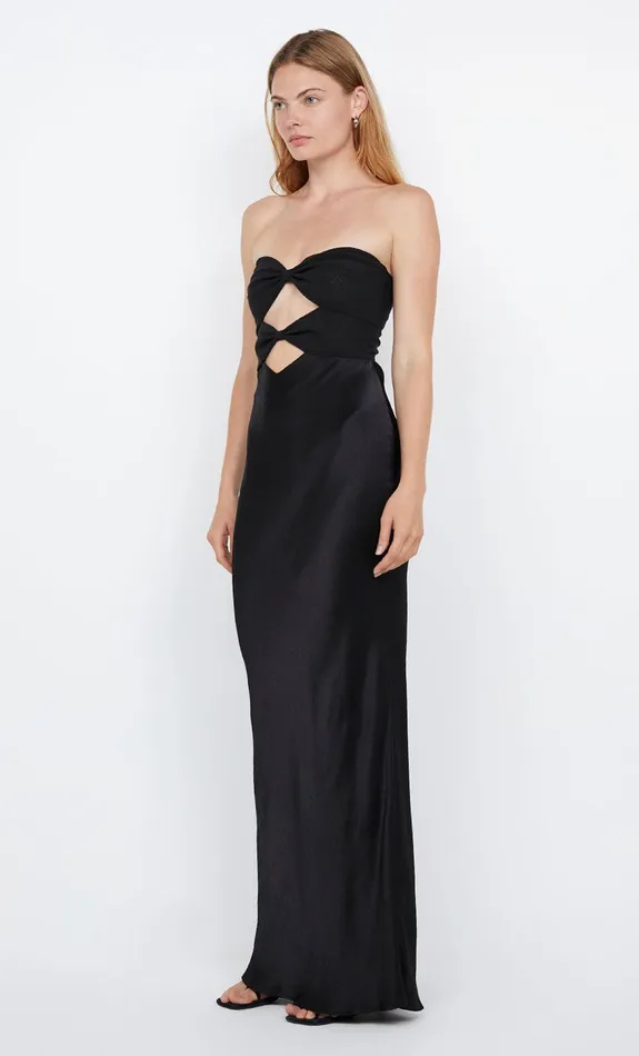 Bec Bridge Dresses HALLE STRAPLESS DRESS Black 8211 Women