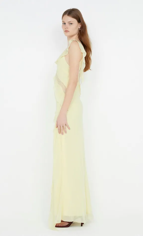 Bec Bridge Dresses KNOX MAXI DRESS Ice Yellow 8211 Women