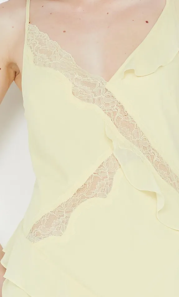 Bec Bridge Dresses KNOX MAXI DRESS Ice Yellow 8211 Women