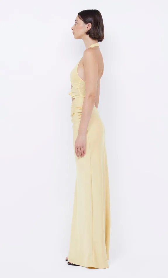 Bec Bridge Dresses SOLARE HALTER DRESS Citrus 8211 Women
