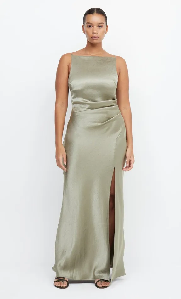 Bec Bridge Dresses THE DREAMER MAXI DRESS Sage 8211 Women
