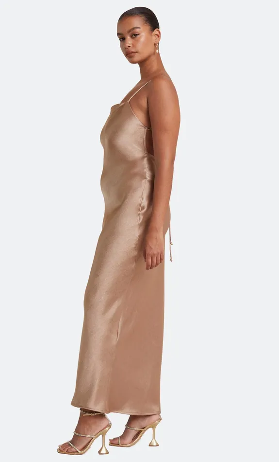Bec Bridge Dresses THE DREAMER TIE DRESS Golden 8211 Women
