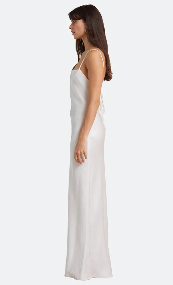 Bec Bridge Dresses THE DREAMER TIE DRESS Ivory 8211 Women
