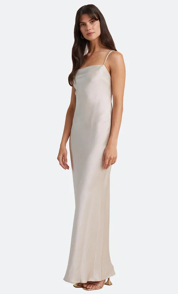 Bec Bridge Dresses THE DREAMER TIE DRESS Sand 8211 Women