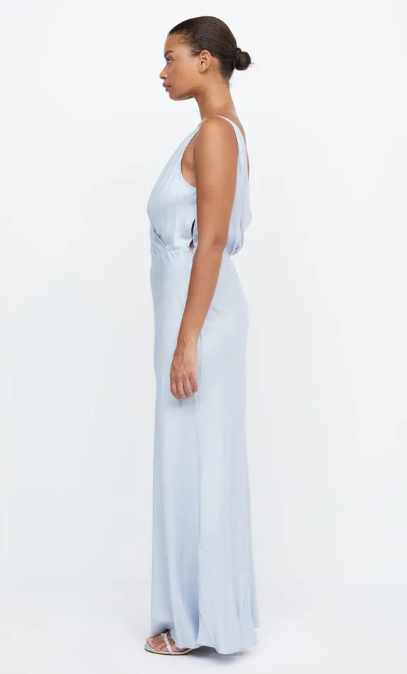 Bec Bridge Event Wear Dresses ADORE V MAXI DRESS Dusty Blue 8211 Women