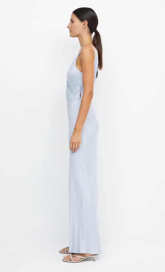 Bec Bridge Event Wear Dresses ADORE V MAXI DRESS Dusty Blue 8211 Women