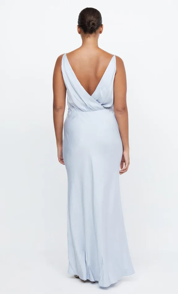 Bec Bridge Event Wear Dresses ADORE V MAXI DRESS Dusty Blue 8211 Women