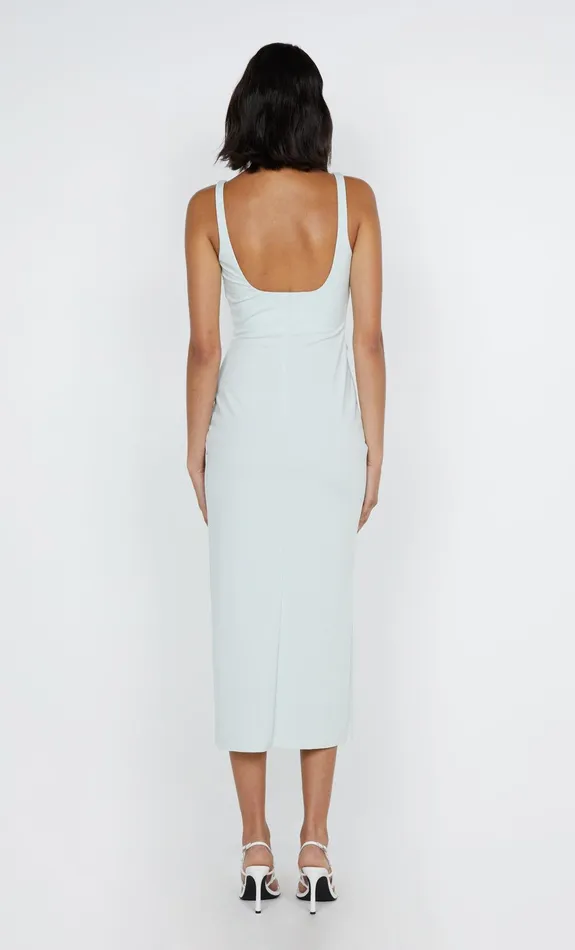 Bec Bridge Event Wear Dresses AVELINE TUCK MIDI DRESS Ocean Mist 8211 Women