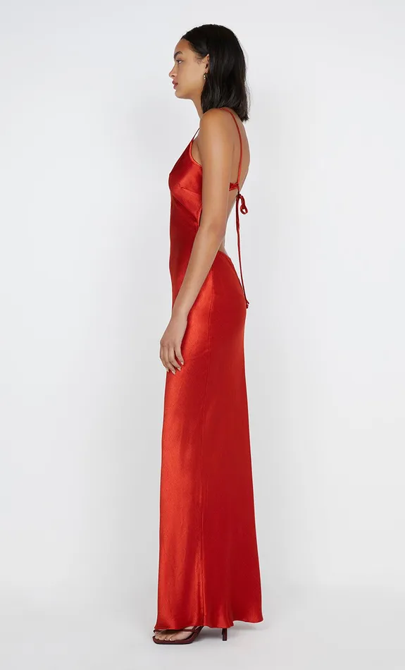 Bec Bridge Event Wear Dresses CEDAR CITY MAXI DRESS Crimsoncrimson 8211 Women