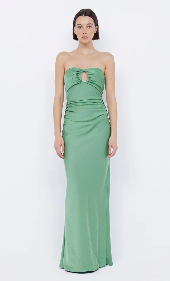Bec Bridge Event Wear Dresses EMILIA STRAPLESS DRESS Green Apple 8211 Women