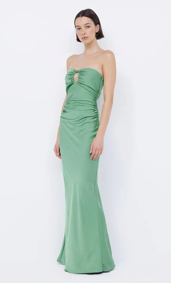 Bec Bridge Event Wear Dresses EMILIA STRAPLESS DRESS Green Apple 8211 Women